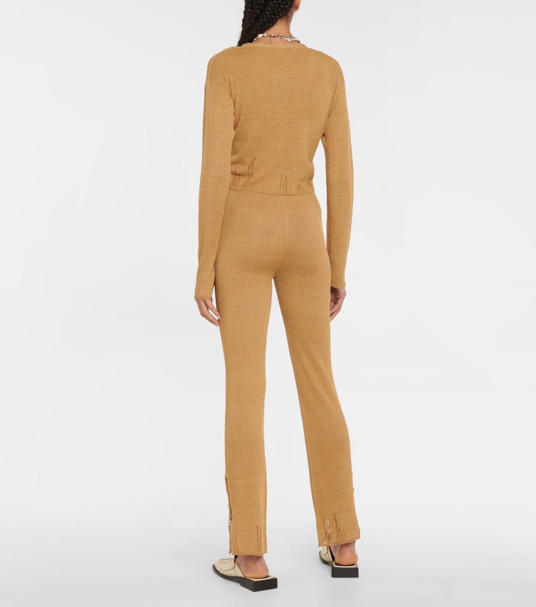Cárdigan en mezcla de lino | Acne Studios