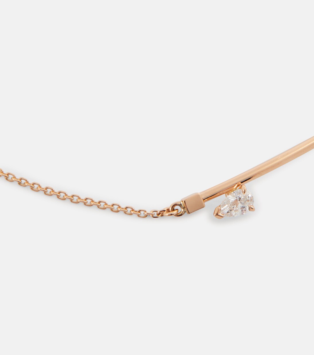 Bracciale in oro rosa 18kt con diamanti REPOSSI Serti Sur Vide, elegante e moderno per giovani