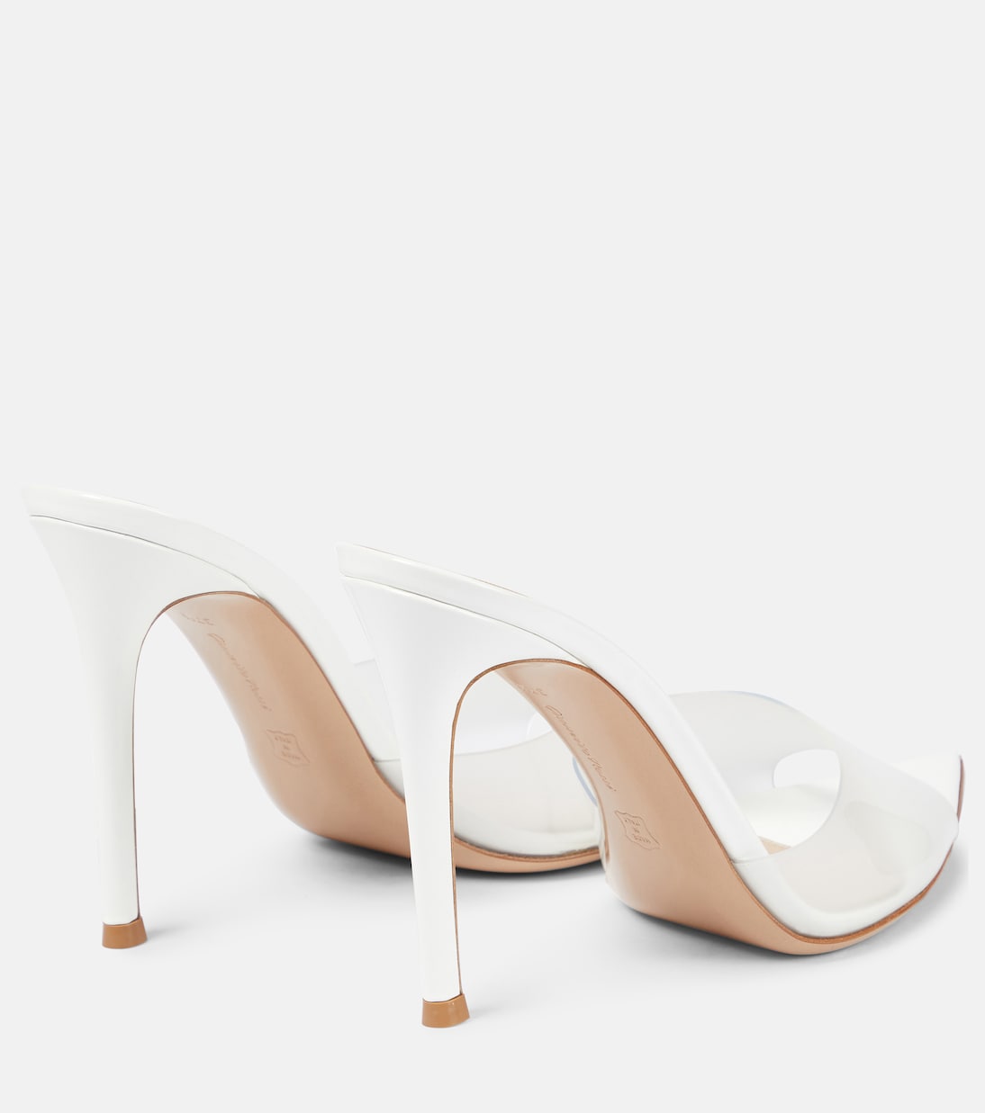 Pantoletten Elle 105 mit Lackleder | Gianvito Rossi