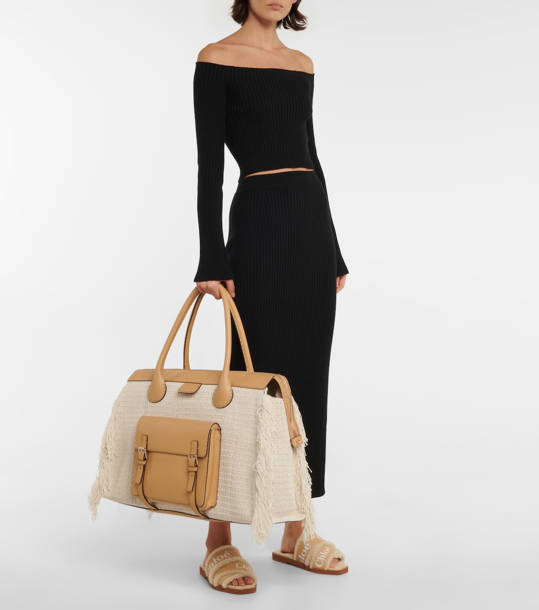Tote Edith Large con flecos | Chloé