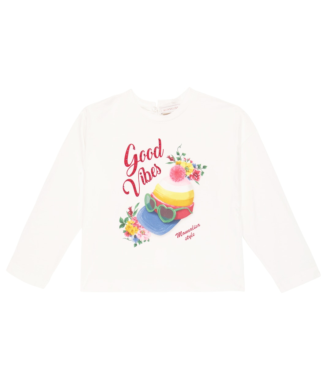 Top imprimé en coton | Monnalisa