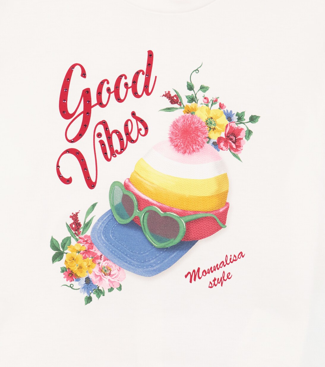 Top imprimé en coton | Monnalisa