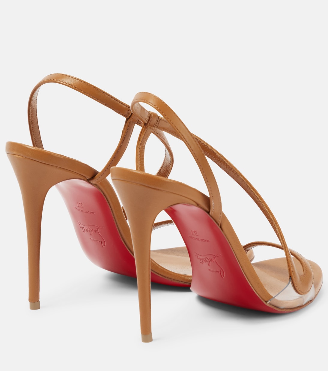 Nudes Sandalen Rosalie aus Leder | Christian Louboutin