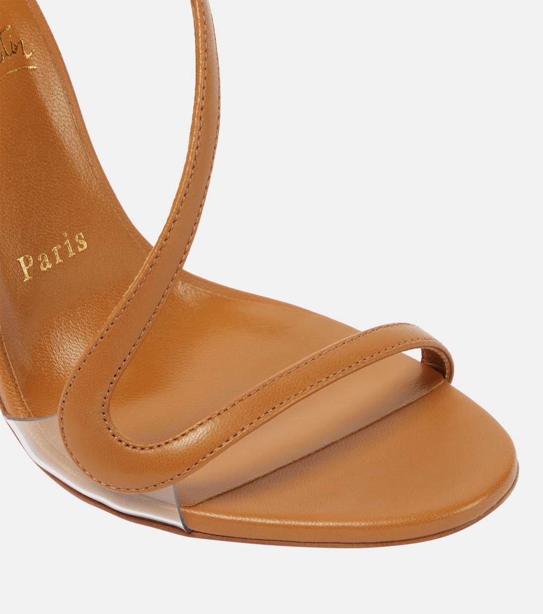 Nudes Sandalen Rosalie aus Leder | Christian Louboutin