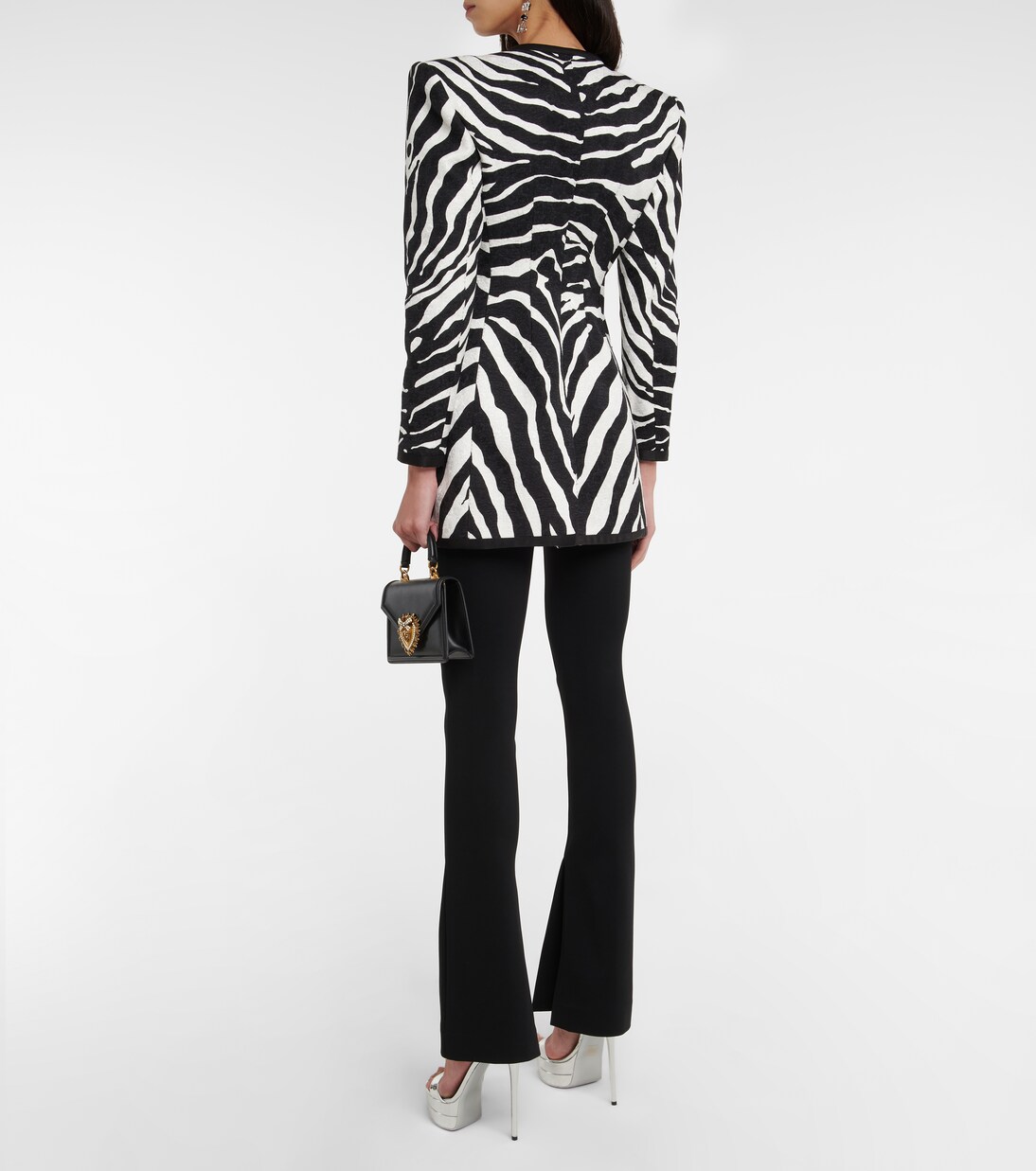 Zebra-print brocade jacket | Dolce&Gabbana