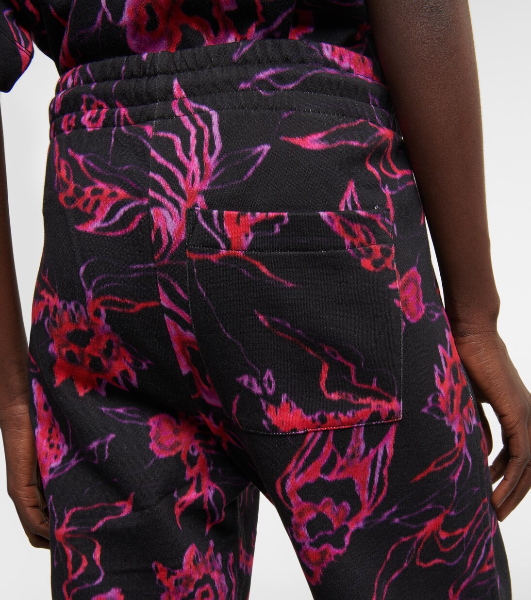 Printed cotton sweatpants | Dries Van Noten