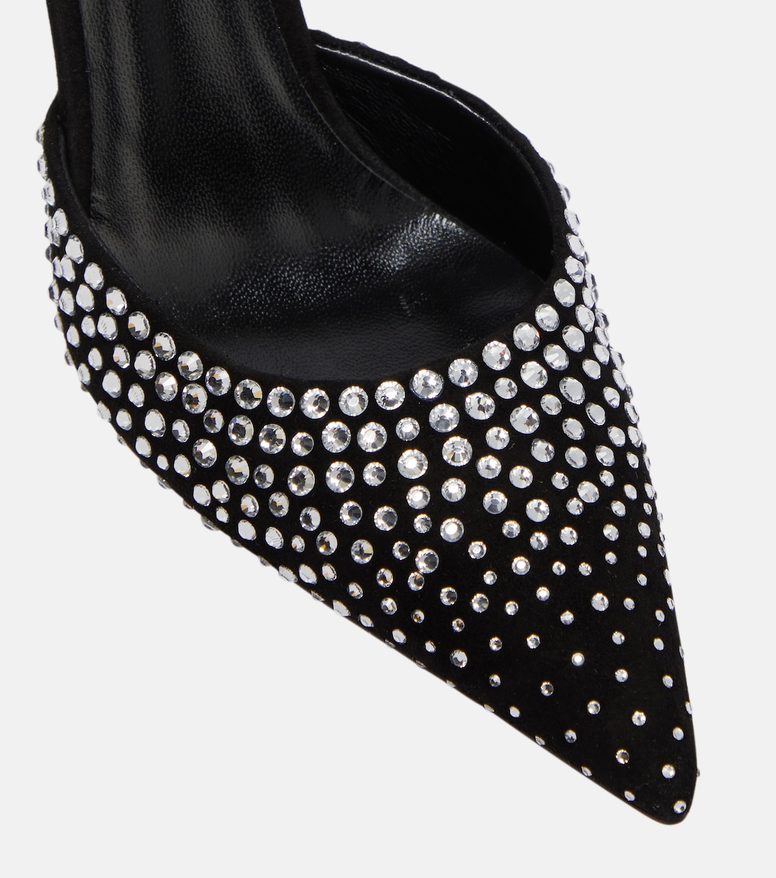 Holly embellished suede mules | Paris Texas