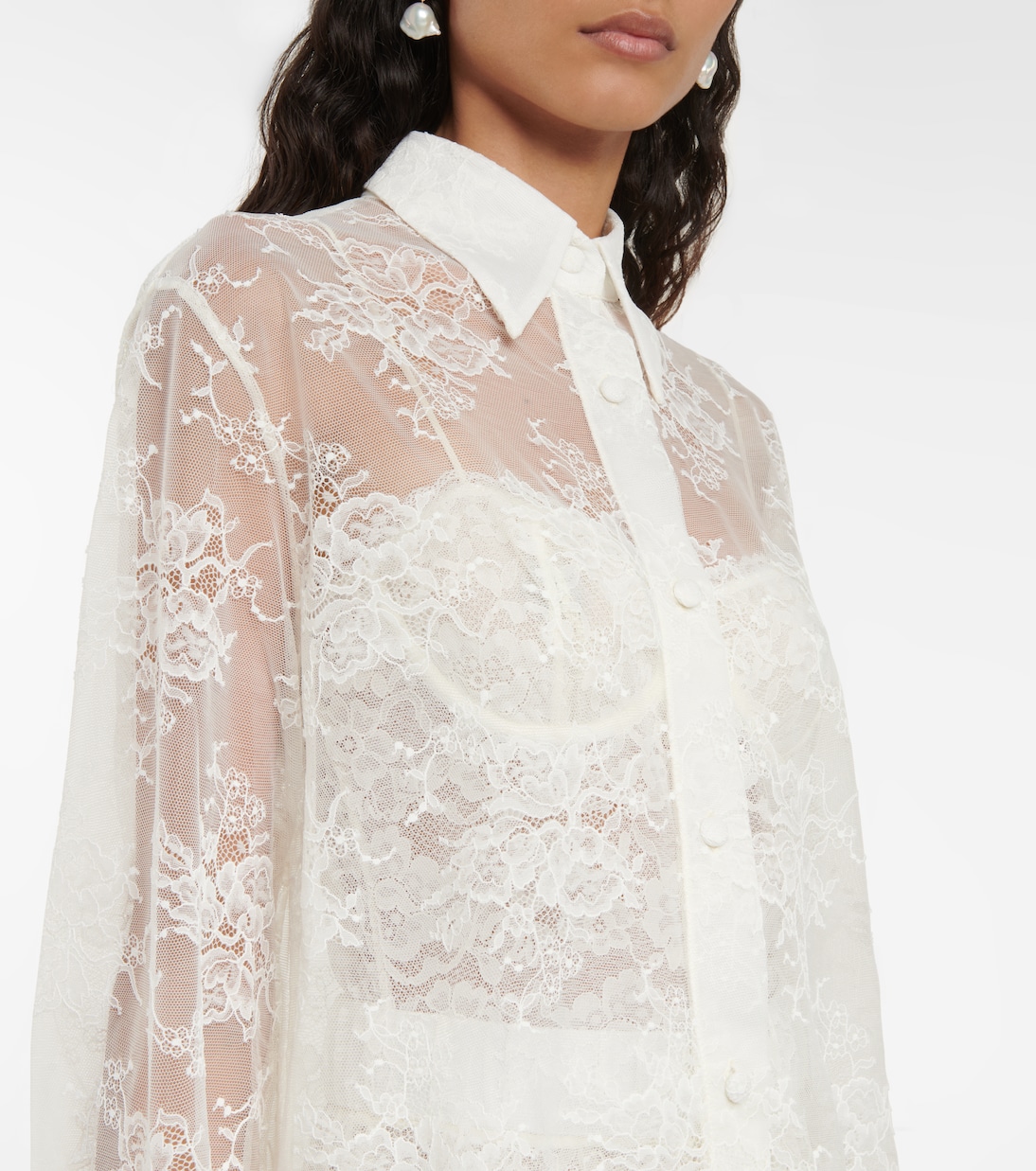 Camicia in pizzo | Oséree