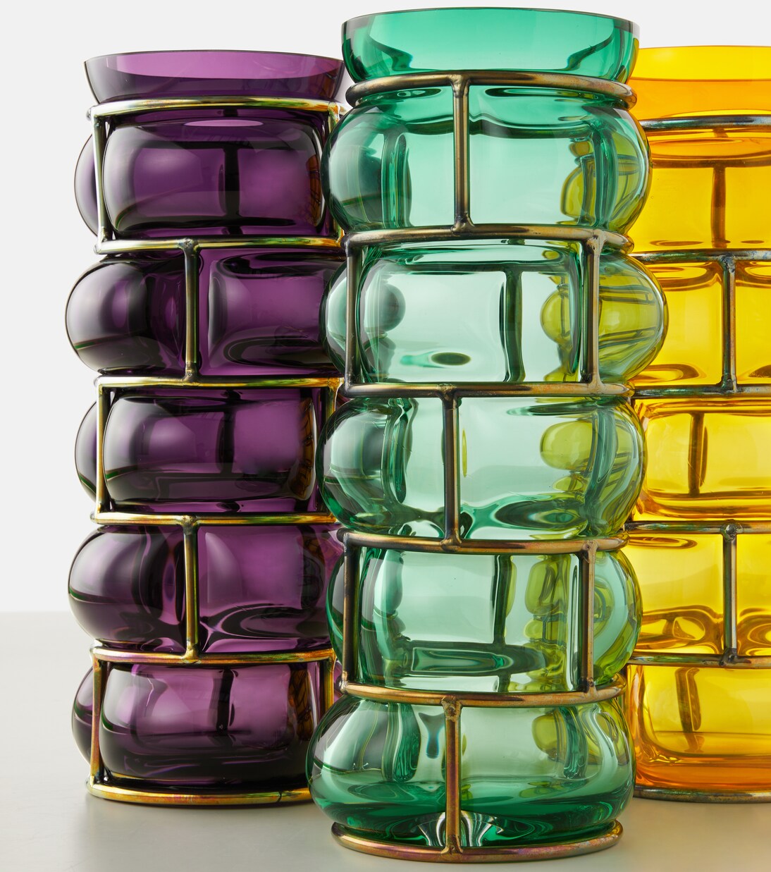 Brick glass vase | Vanessa Mitrani
