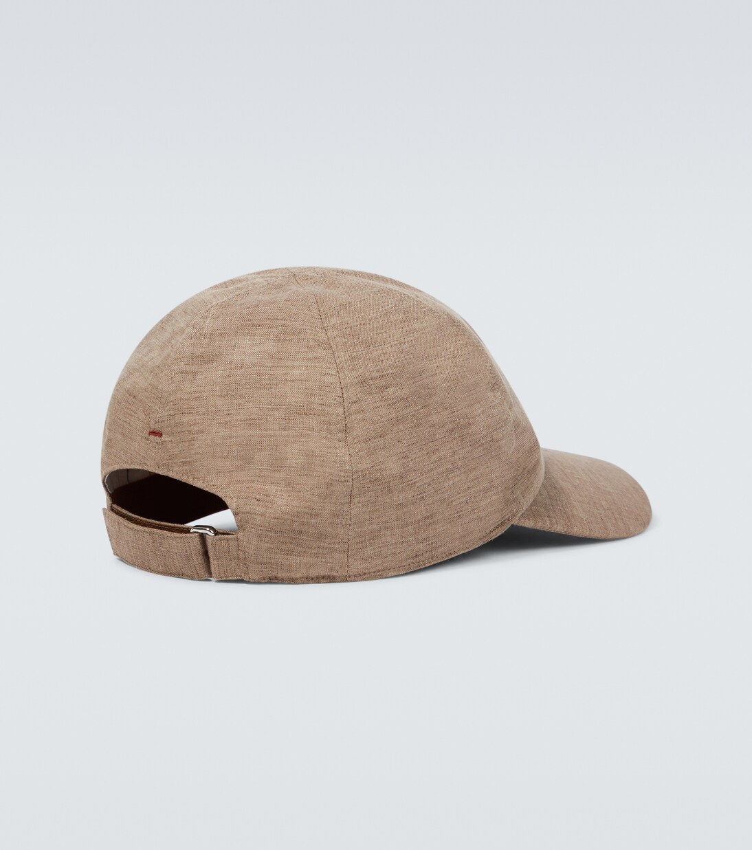 Logo linen canvas baseball cap | Loro Piana