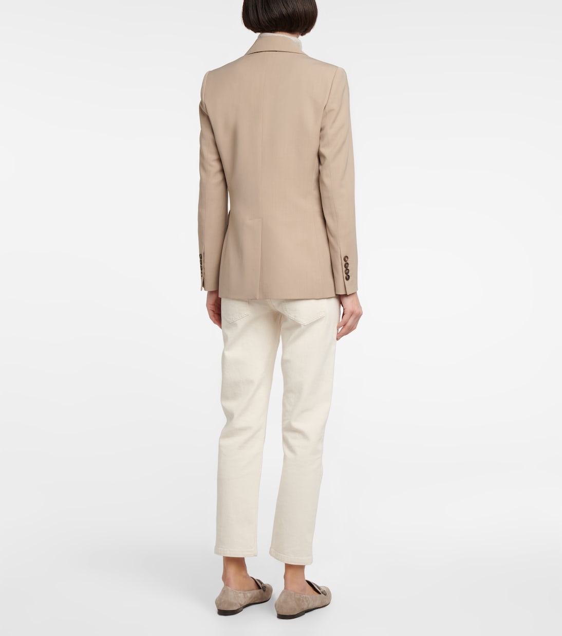 Double-breasted blazer | Brunello Cucinelli
