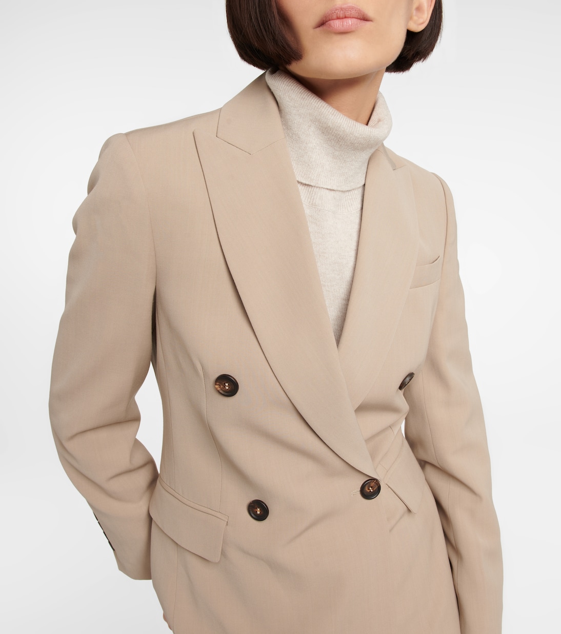 Double-breasted blazer | Brunello Cucinelli