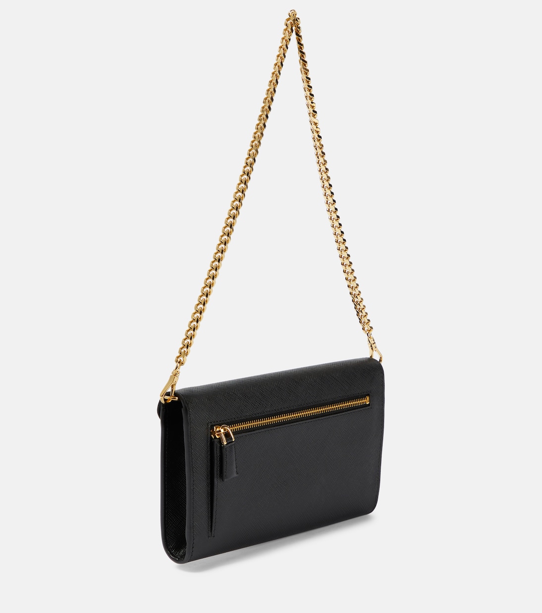 Borsa a tracolla in pelle Saffiano PRADA per giovani trendsetter