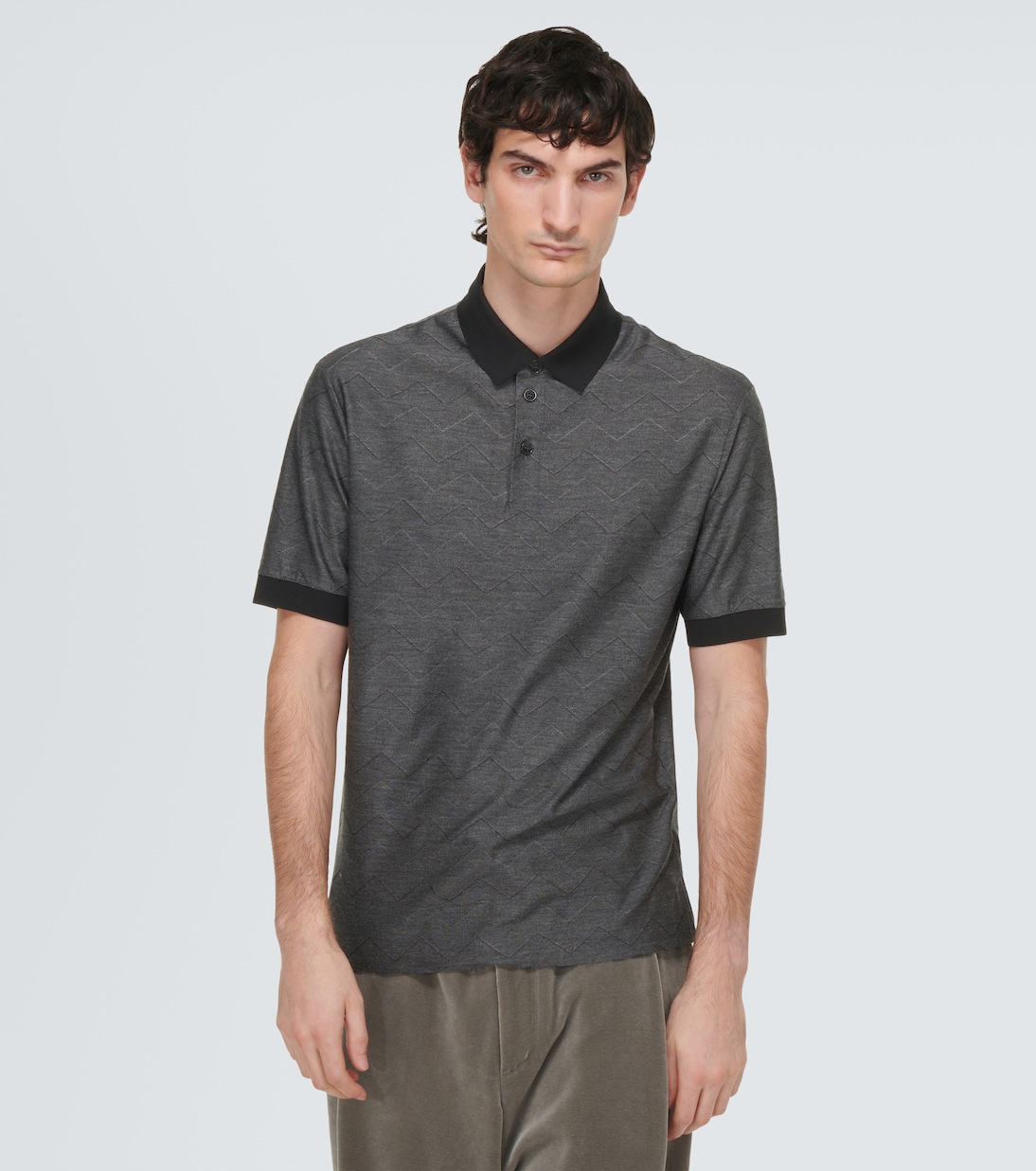 Polo de algodón y seda | Giorgio Armani