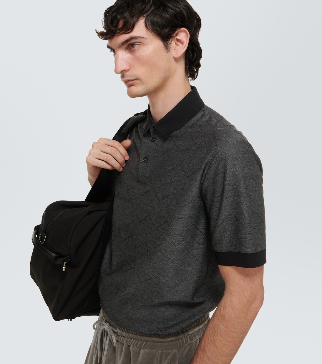 Polo de algodón y seda | Giorgio Armani