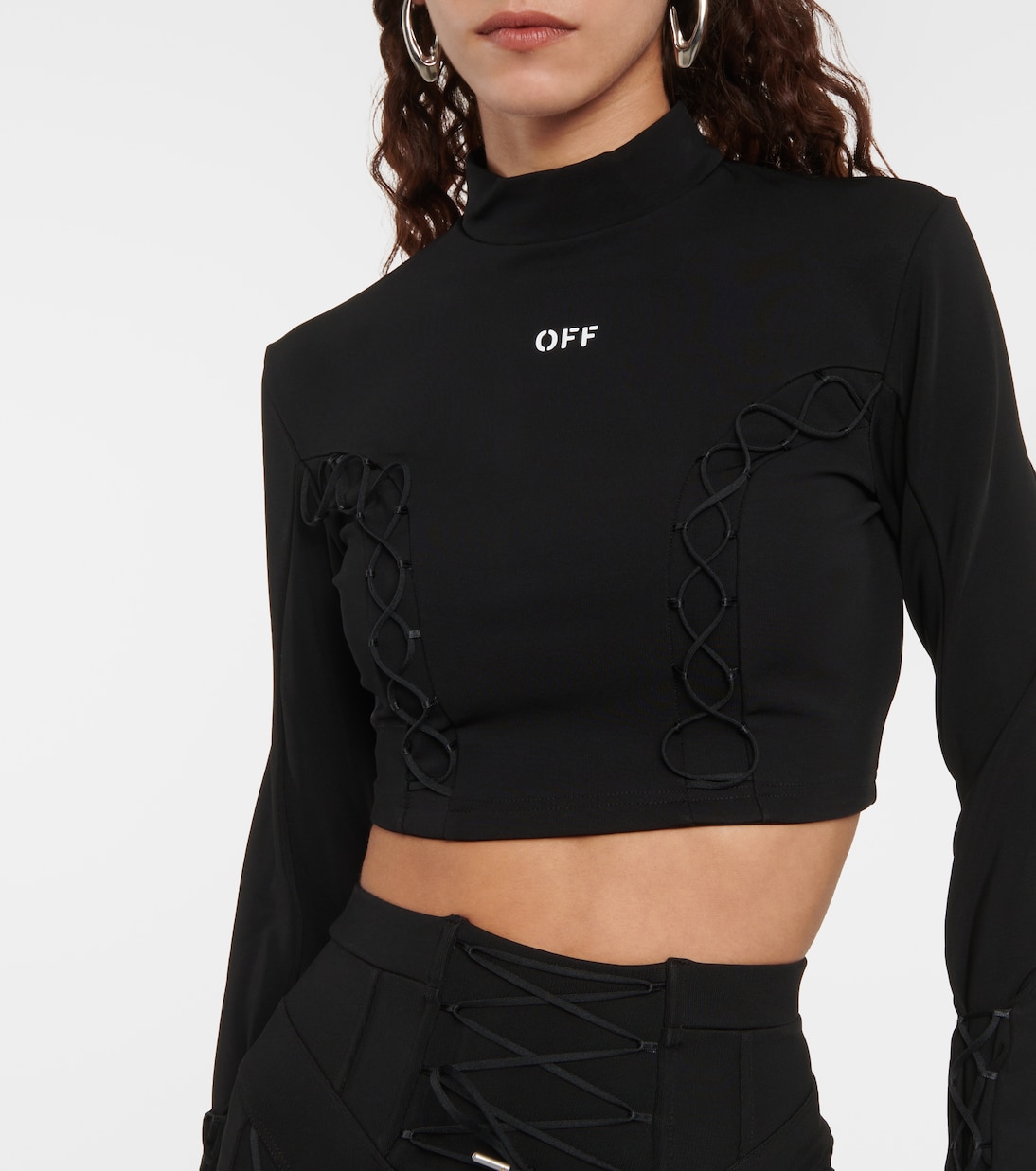Top cropped con logo | Off-White