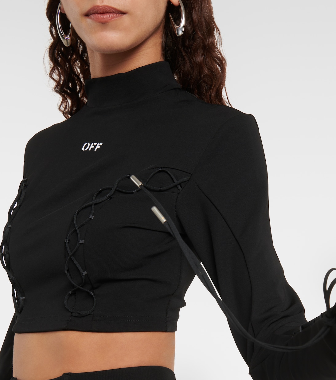Top cropped con logo | Off-White