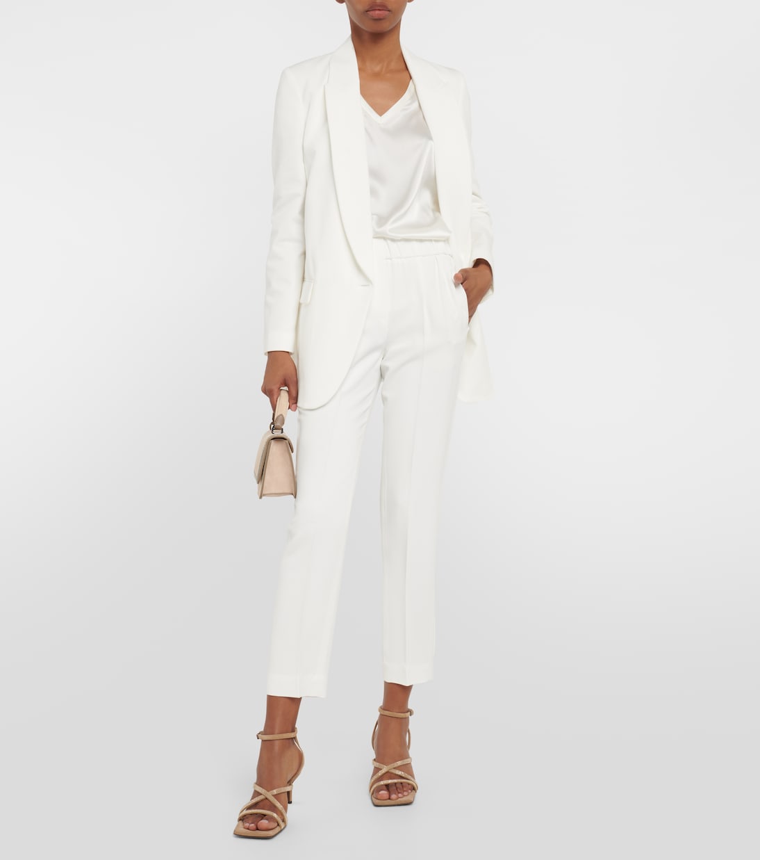 Pantalones de crepé | Brunello Cucinelli