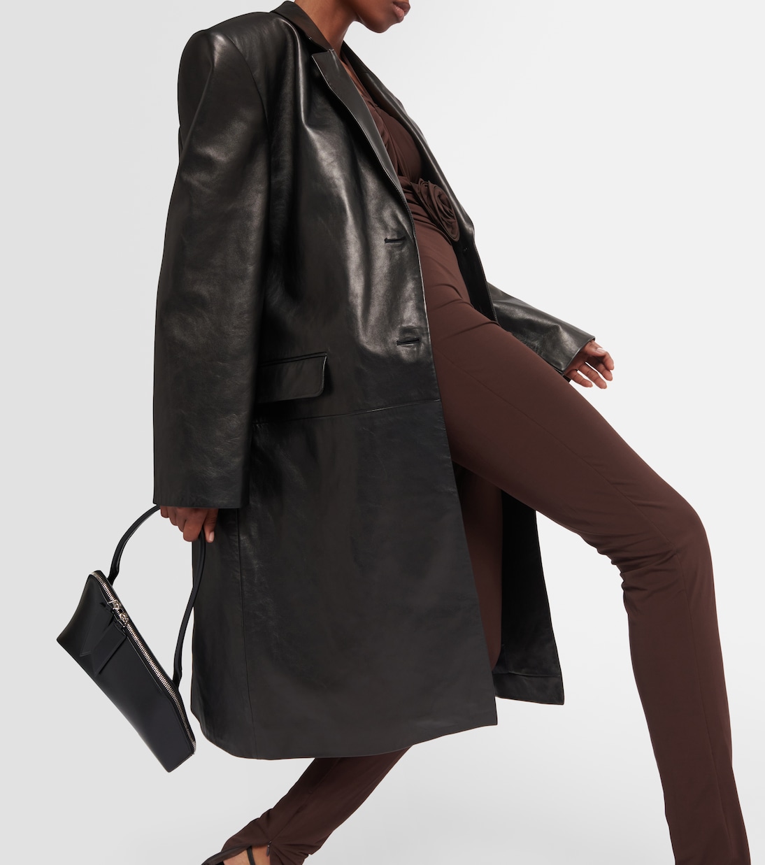Abrigo oversized de piel | Magda Butrym