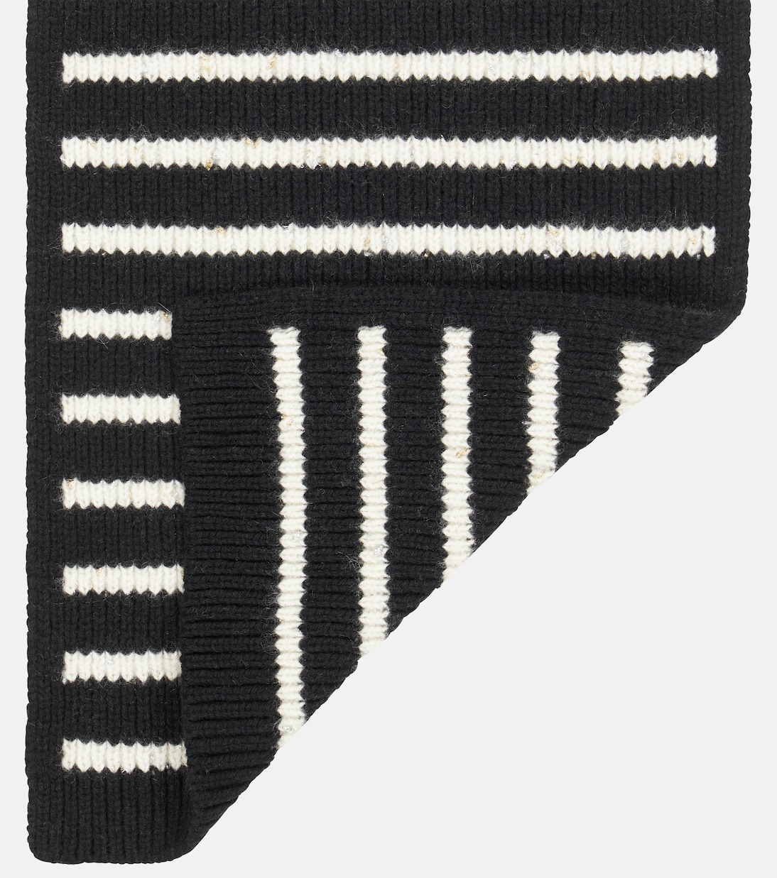 Pañuelo en mezcla de cachemir a rayas | Balmain