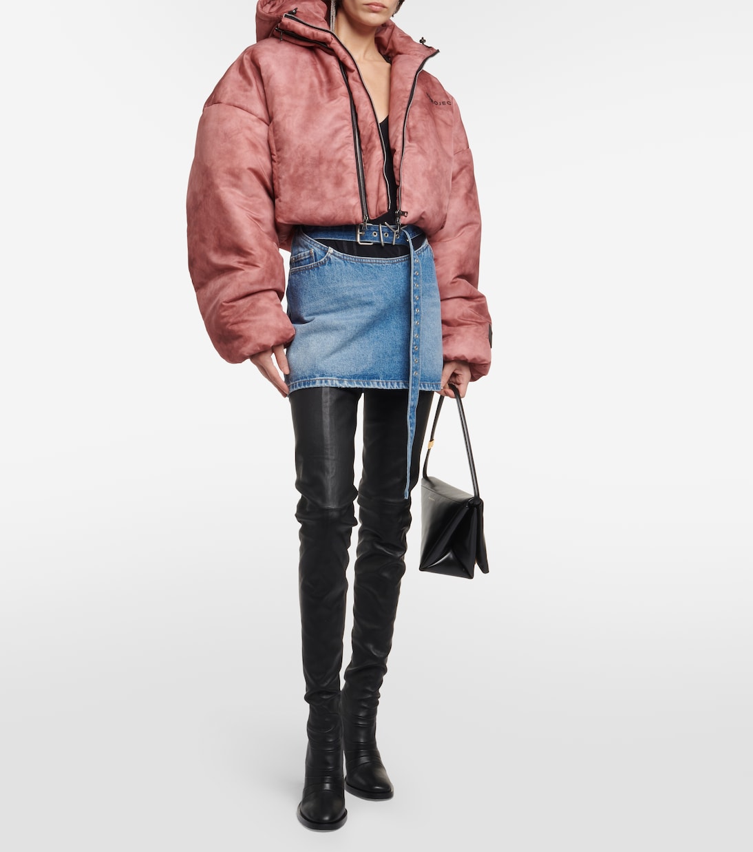 Cropped puffer jacket | Y/Project