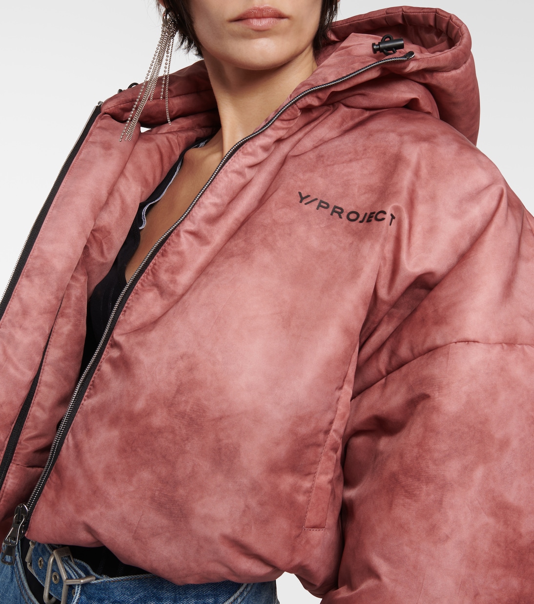 Cropped puffer jacket | Y/Project