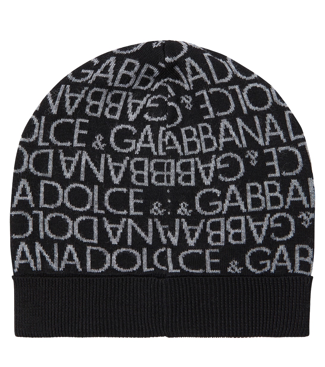 Logo intarsia virgin wool beanie | Dolce&Gabbana Kids