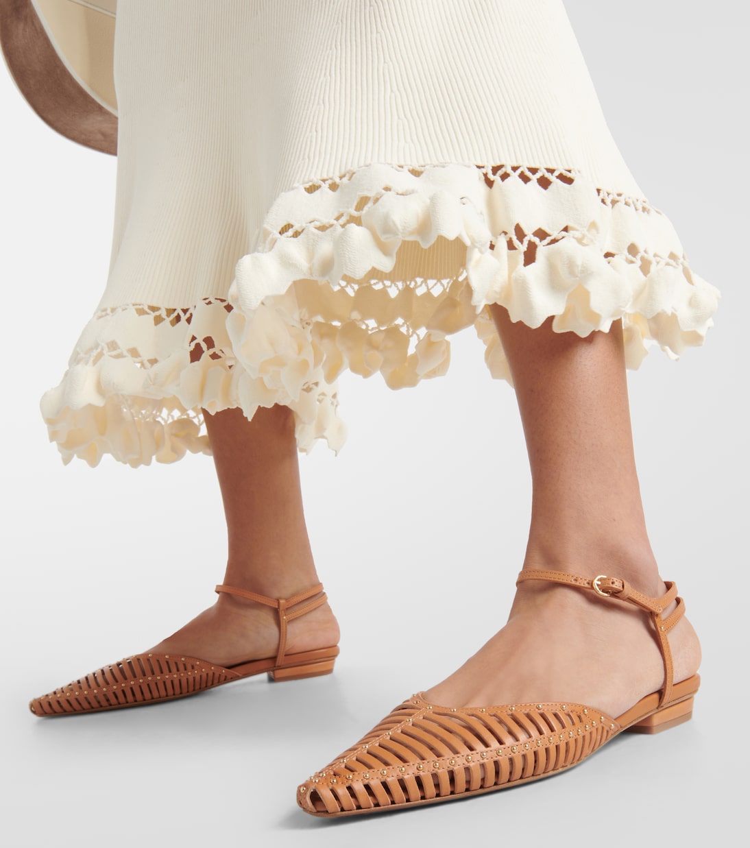 Ballerinas aus Leder | Ulla Johnson