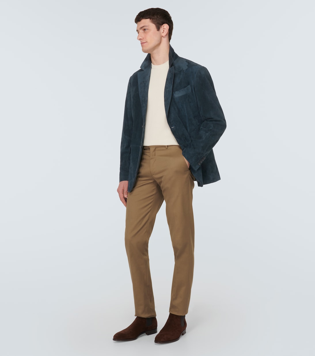 Blazer in suede | Berluti