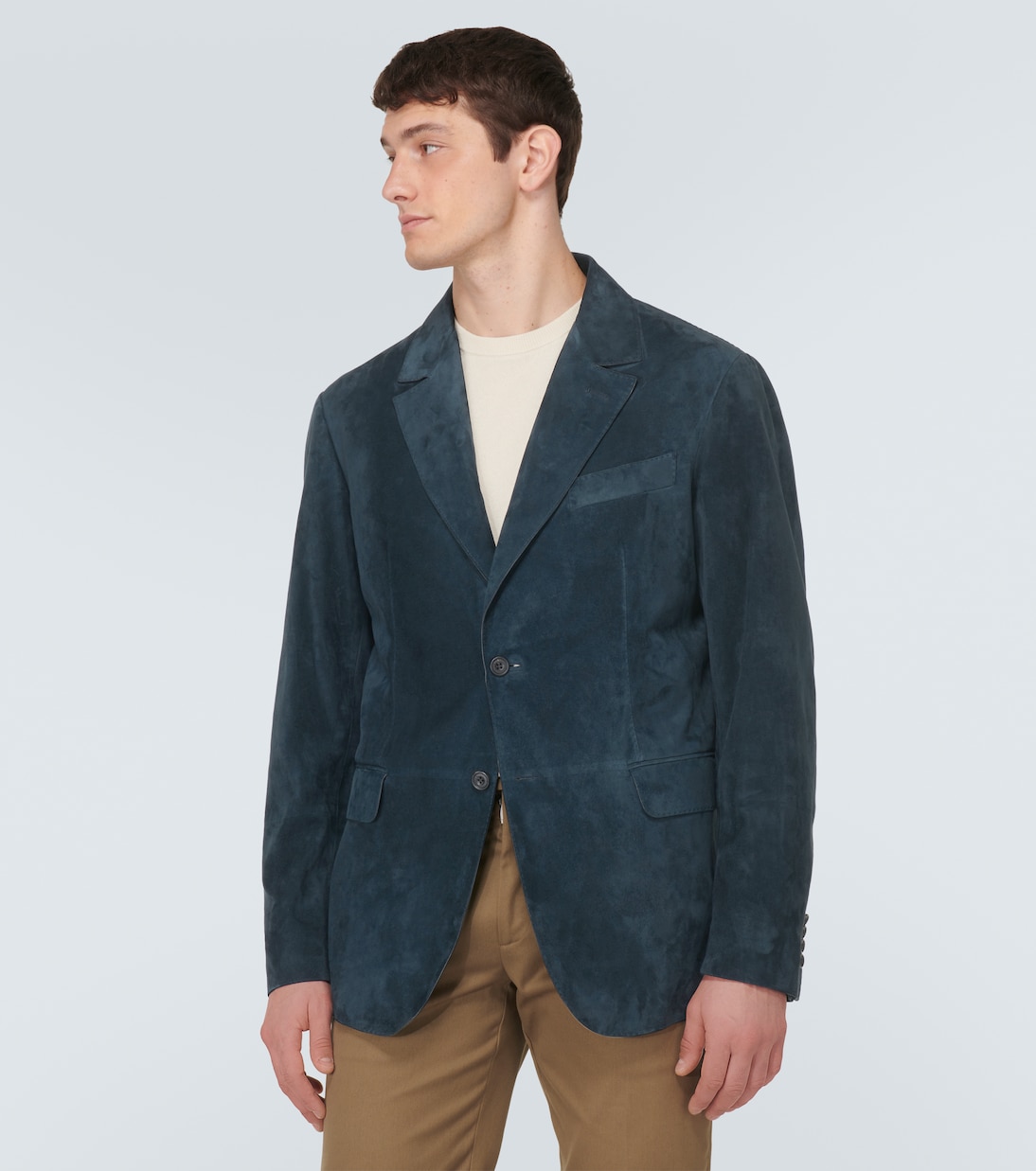 Blazer in suede | Berluti