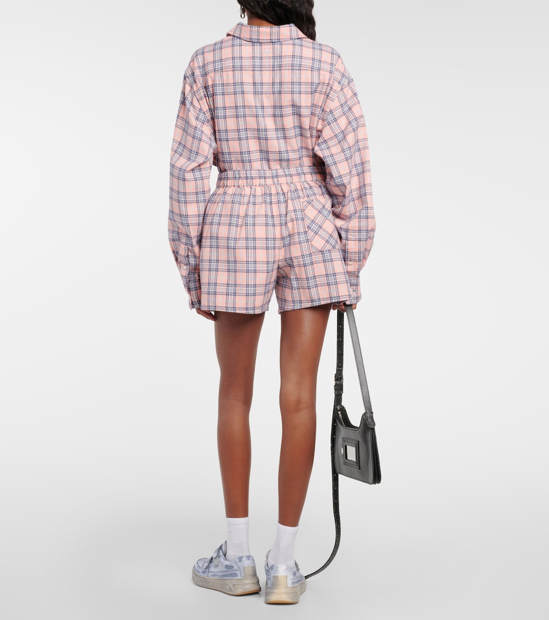 Shorts in flanella a vita media  | Acne Studios