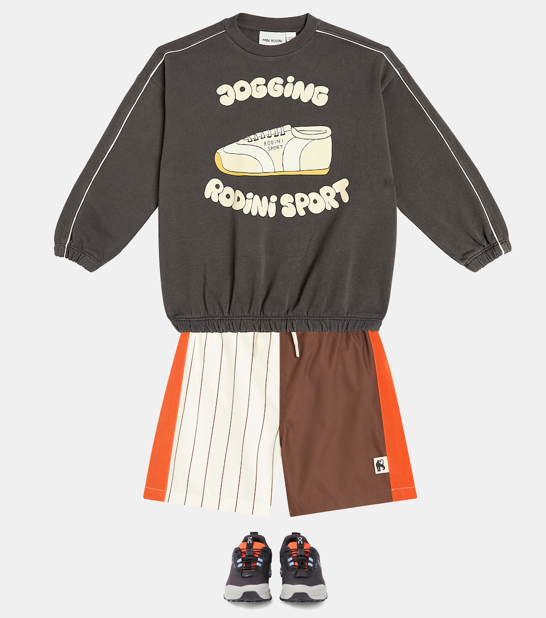 Sudadera de jersey de algodón estampada | Mini Rodini