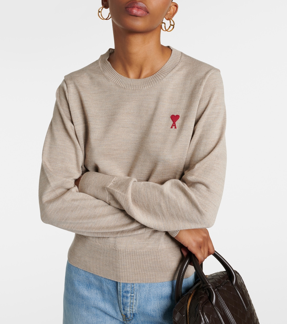 Pullover Ami De Cœur in lana | Ami Paris