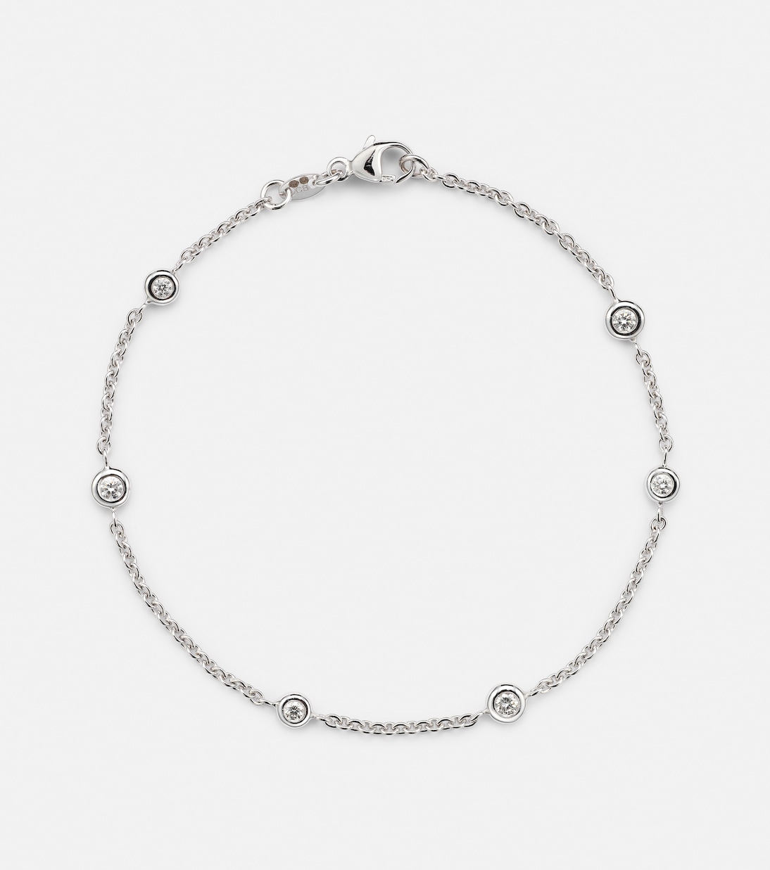 Bracciale in oro bianco 18kt con diamanti fluttuanti - Gioielleria Bucherer per giovani stili