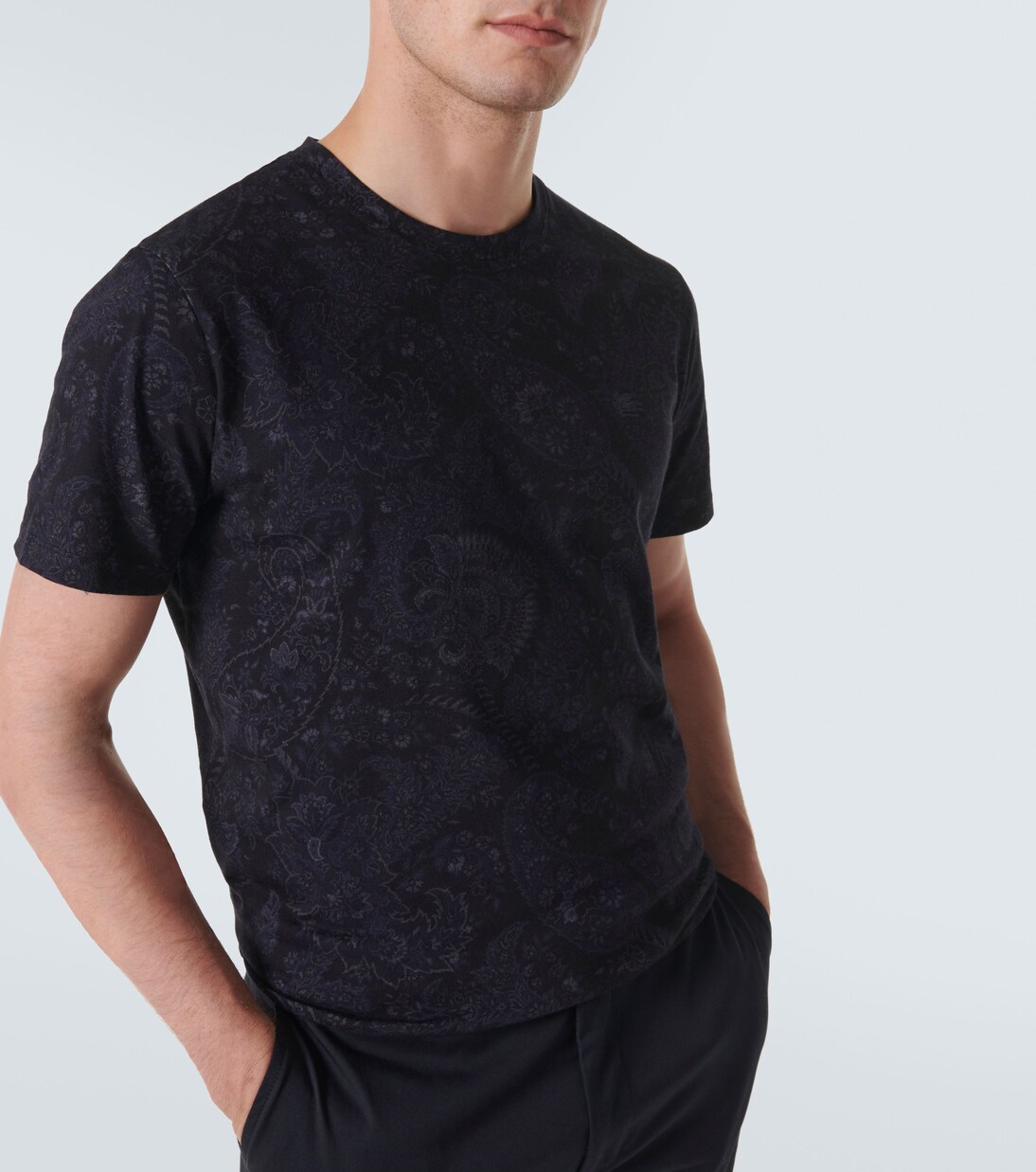 Camiseta de algodón con paisley | Etro