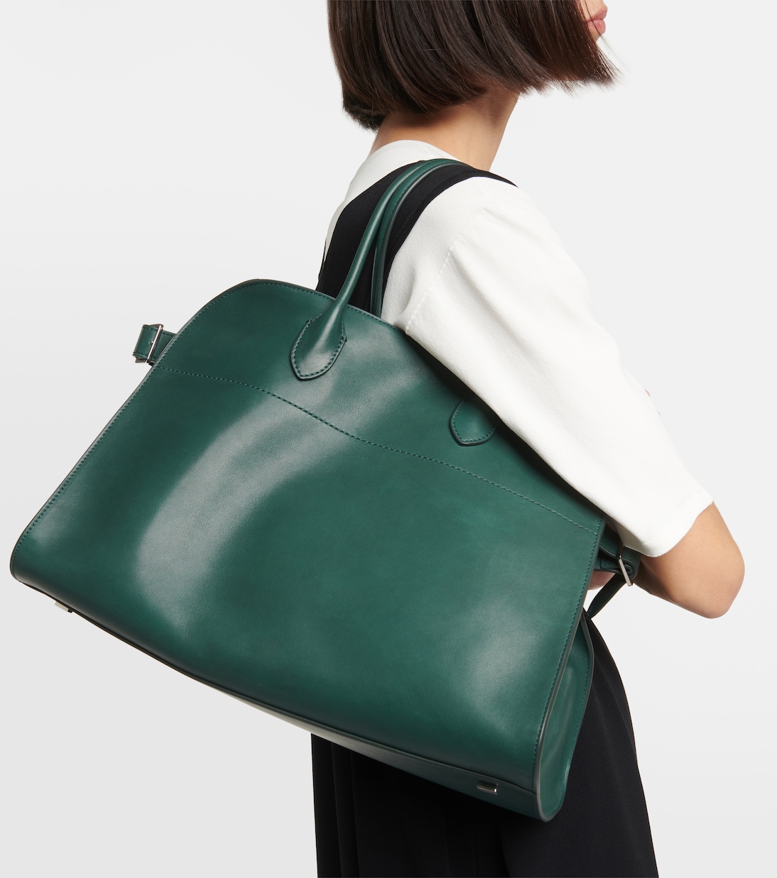 Borsa Soft Margaux 15 Medium in pelle | The Row