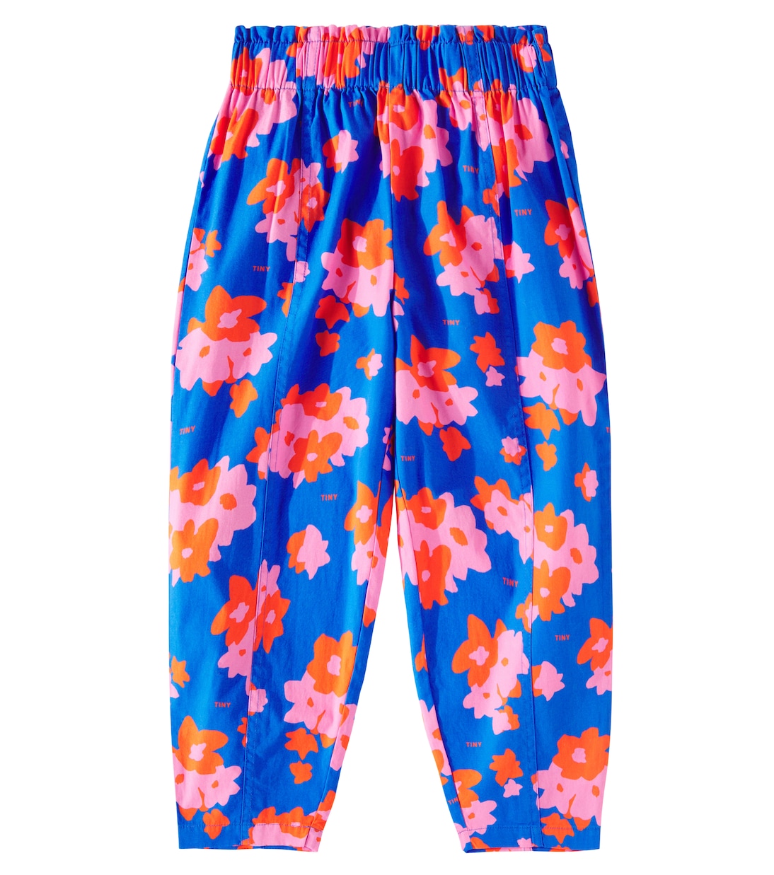 Pantalones anchos Flower de algodón | Tinycottons