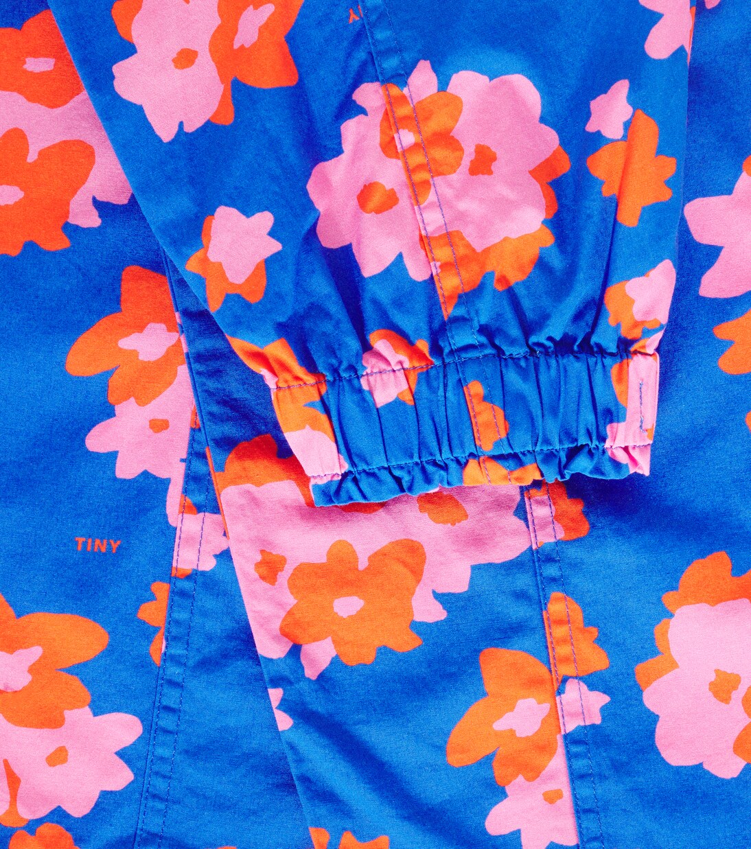 Pantalones anchos Flower de algodón | Tinycottons