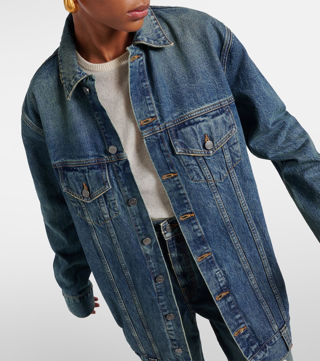 Veste Ross en jean | Khaite
