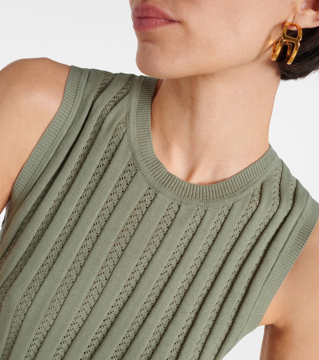 Vestido midi Florian de algodón | Varley