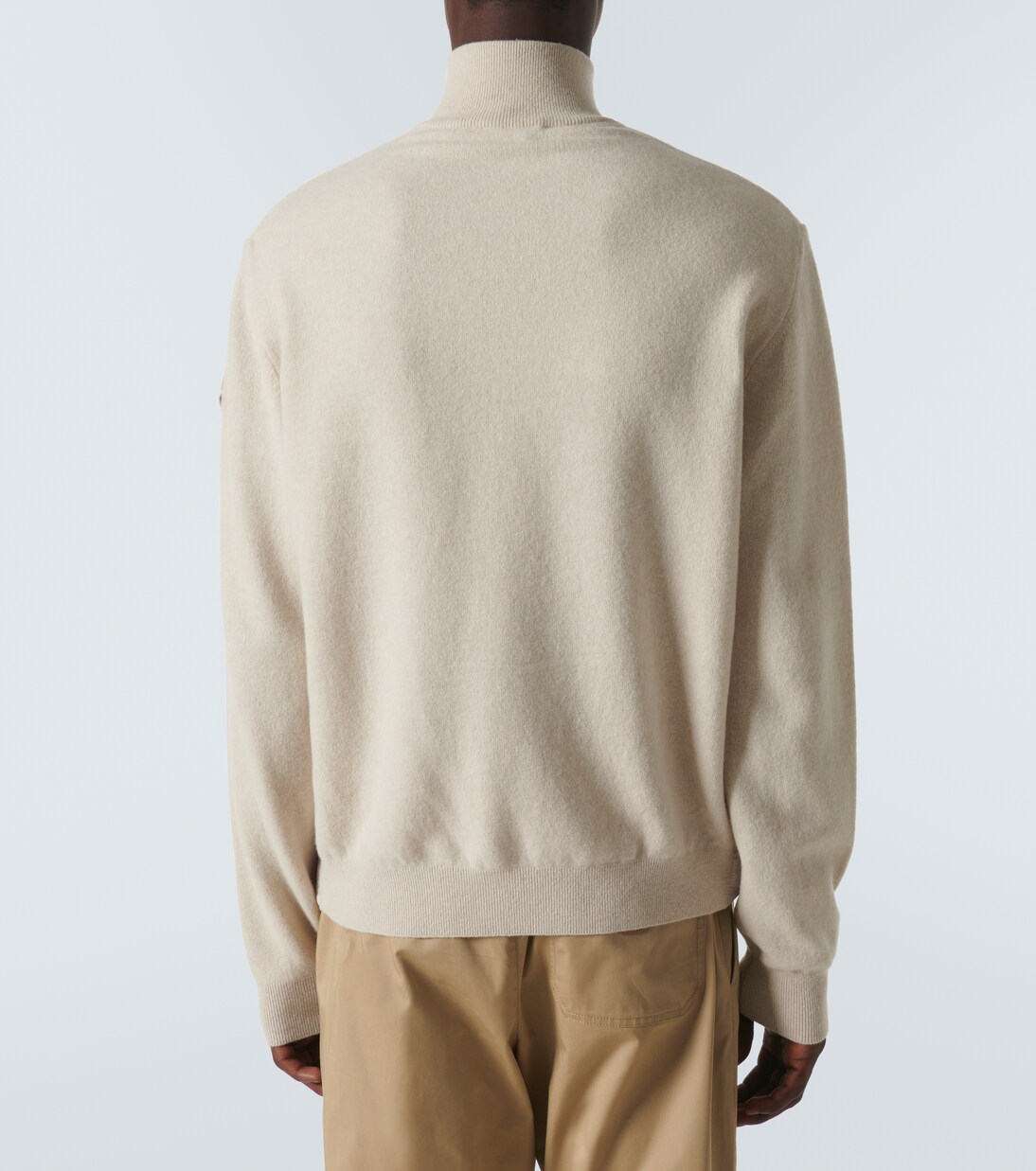Down-paneled wool and cashmere jacket | Moncler