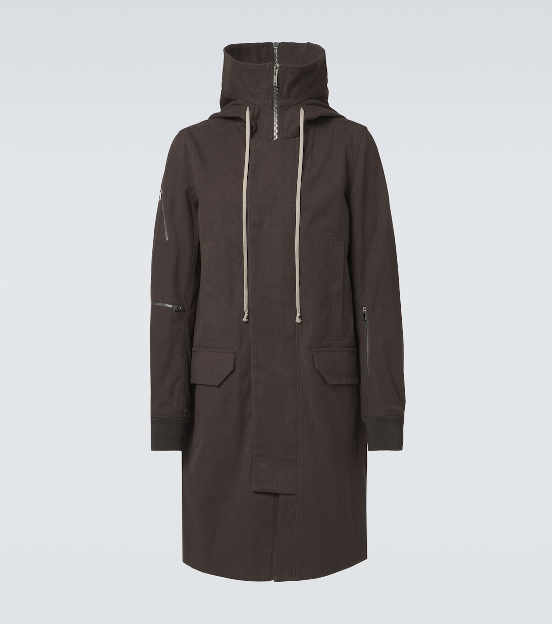 Abrigo de algodón oversized | Rick Owens
