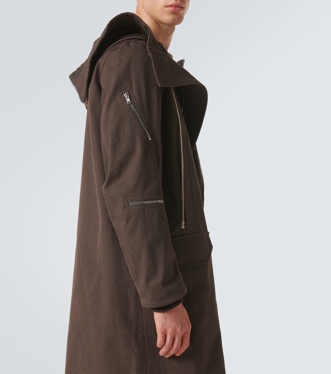 Abrigo de algodón oversized | Rick Owens