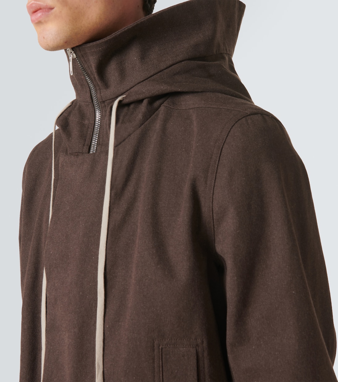 Abrigo de algodón oversized | Rick Owens