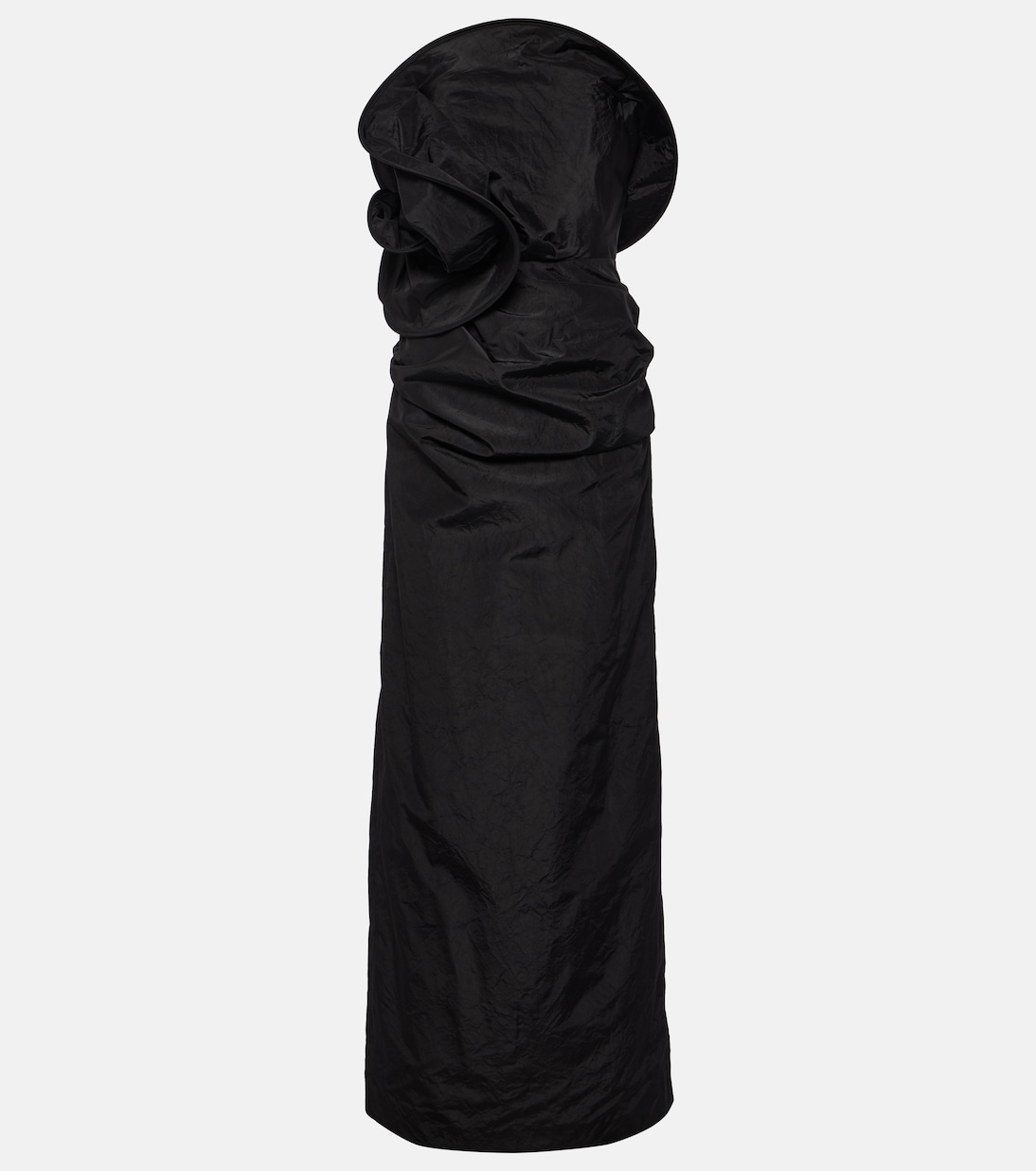 Floral-appliqué silk taffeta gown | Magda Butrym