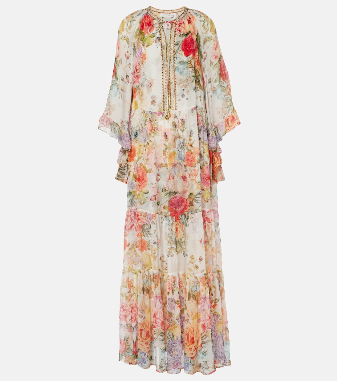 Maxikleid Sew Yesterday aus Seide | Camilla