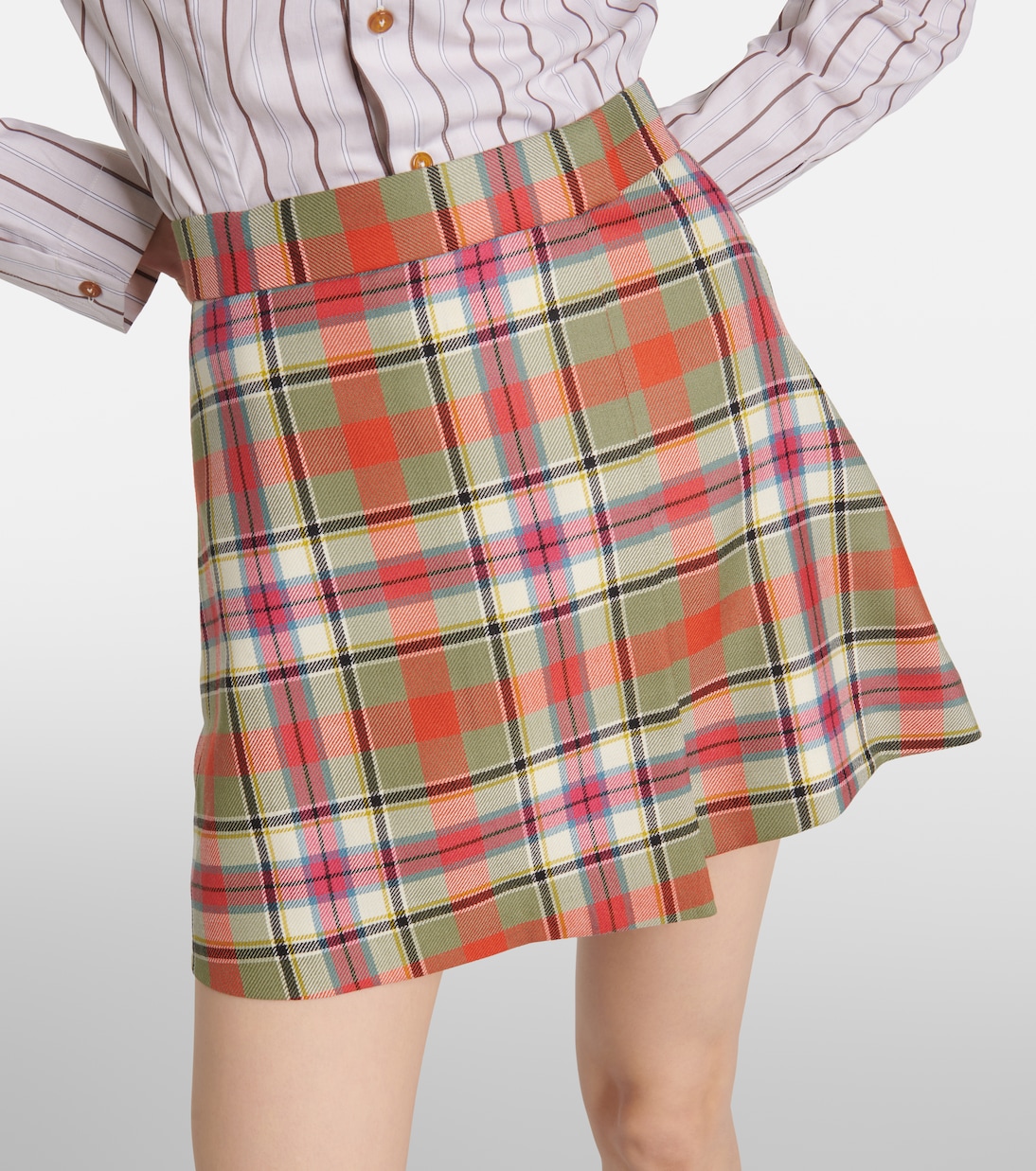Minirock Cut Off aus Wolle | Vivienne Westwood
