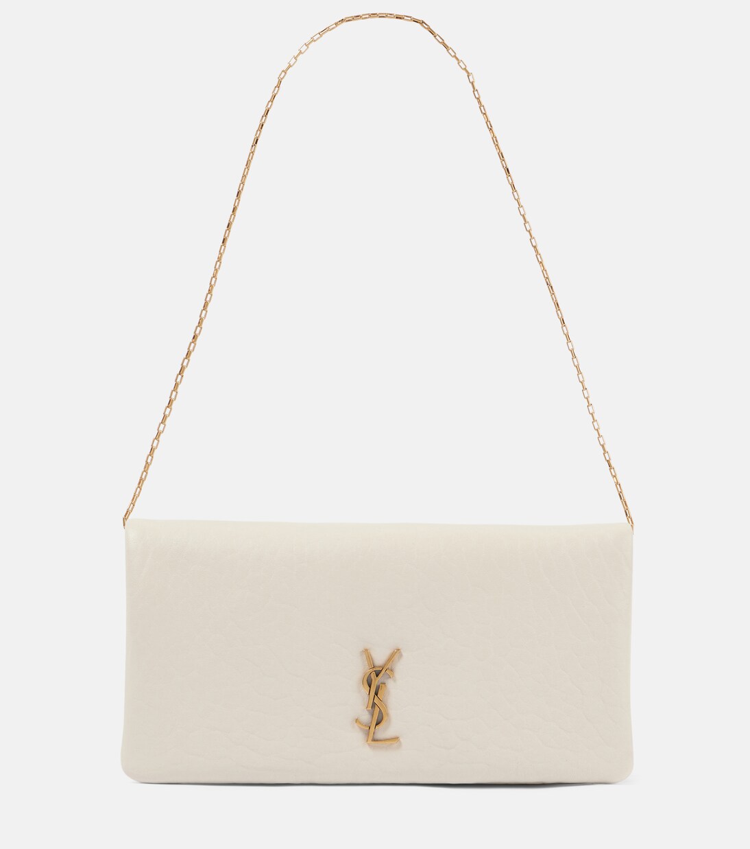 Calypso Mini leather wallet on chain | Saint Laurent