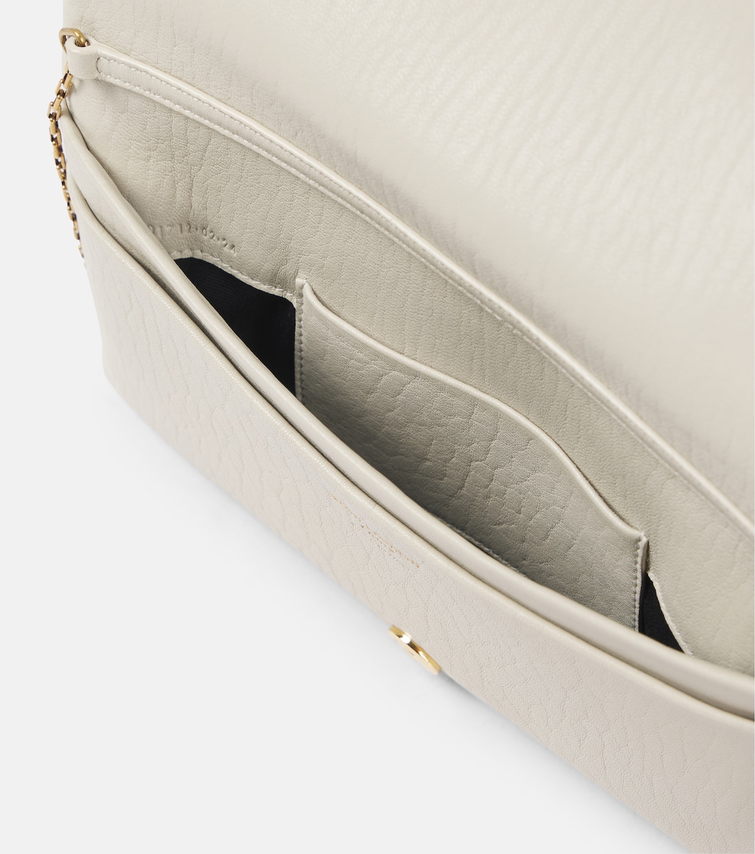 Calypso Mini leather wallet on chain | Saint Laurent