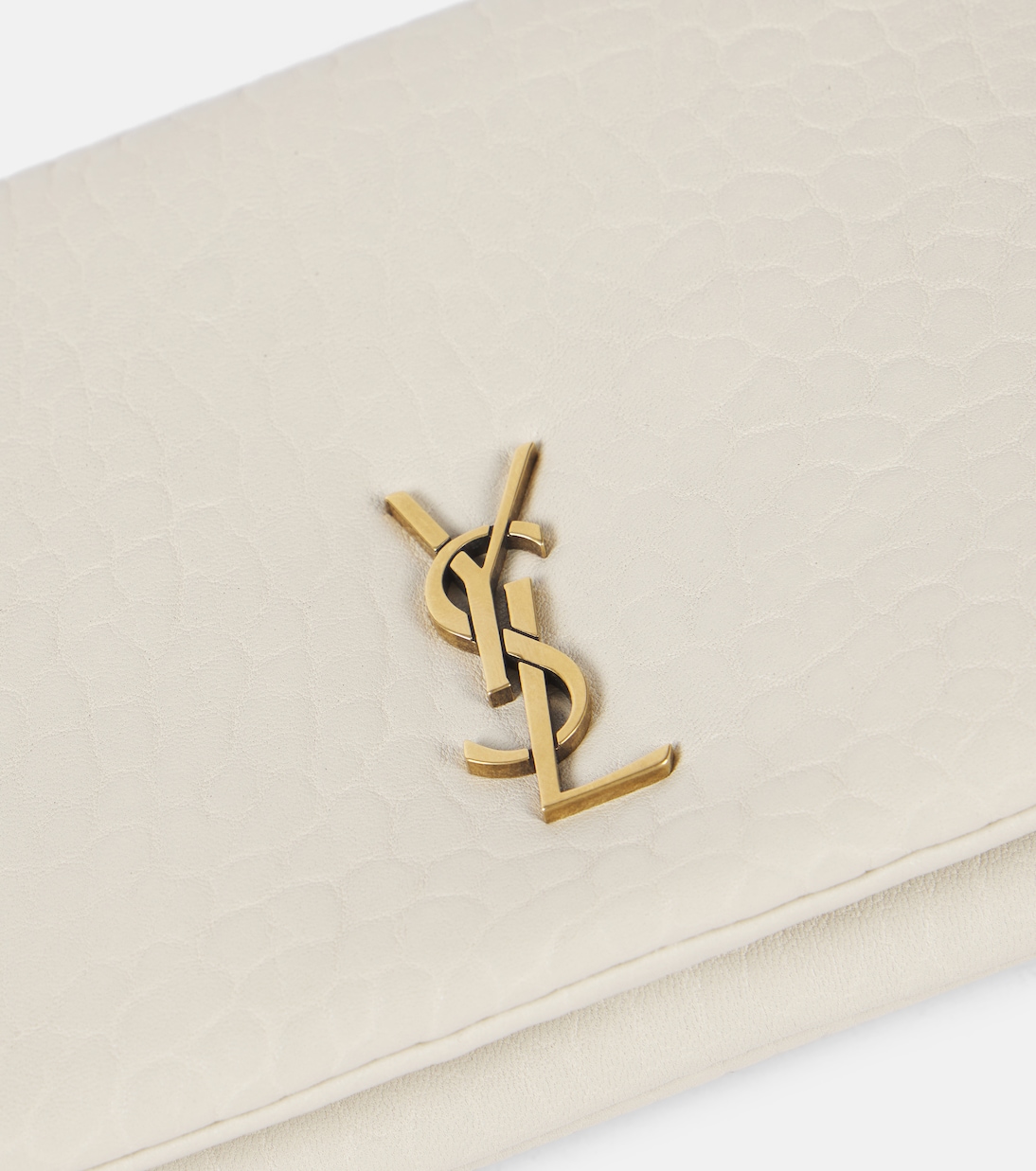 Calypso Mini leather wallet on chain | Saint Laurent